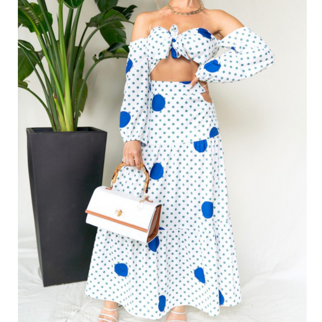 POLKA DOTS MAXI SET