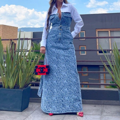 JEAN'ON MAXI DRESS