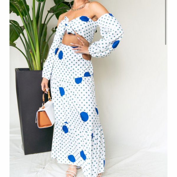 POLKA DOTS MAXI SET